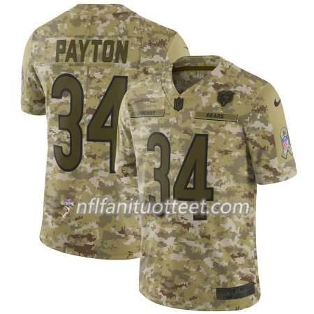 Miesten Chicago Bears NFL Pelipaita Walter Payton 34 Nike Salute to Service